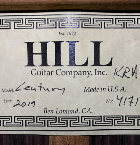 2019 Kenny Hill &quot;New Century&quot; SP/IN