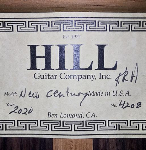 2020 Kenny Hill &quot;New Century&quot; CD/IN