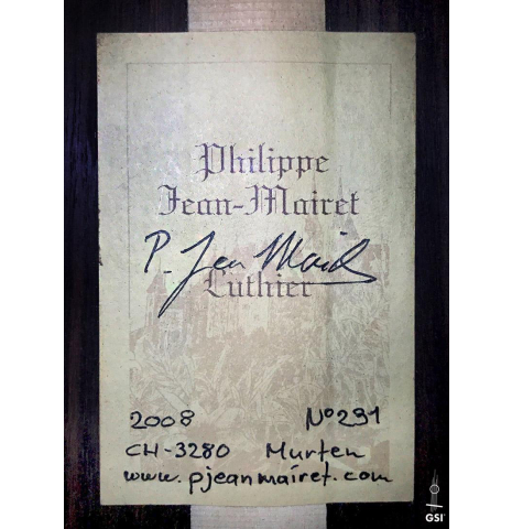 2008 Philippe Jean-Mairet CD/IN