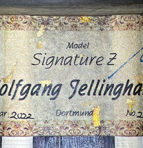 2022 Wolfgang Jellinghaus &quot;Signature CD/CD&quot; CD/ZR