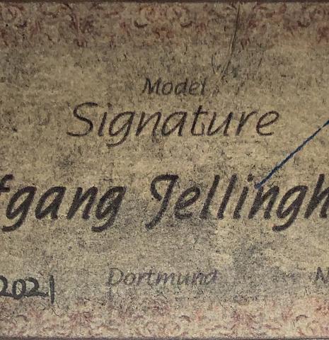 2021 Wolfgang Jellinghaus &quot;Signature CD/SP&quot; CD/GR