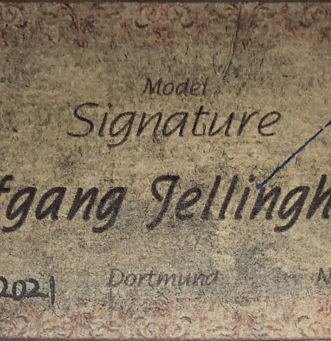 2021 Wolfgang Jellinghaus "Signature CD/SP" CD/GR