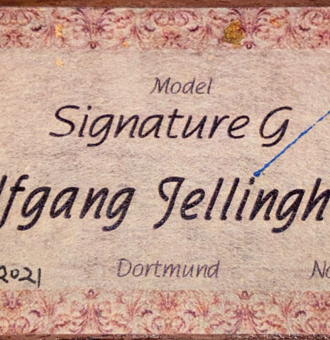 2021 Wolfgang Jellinghaus "Signature SP/SP" SP/GR