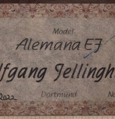 2022 Wolfgang Jellinghaus "Alemana EF CD/SP" CD/AR