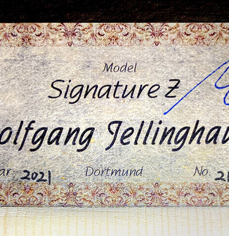 2021 Wolfgang Jellinghaus "Signature SP/SP" SP/ZR