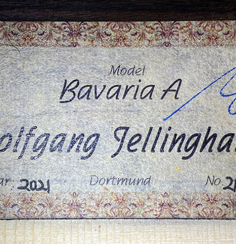 2021 Wolfgang Jellinghaus &quot;Bavaria A&quot; SP/IN