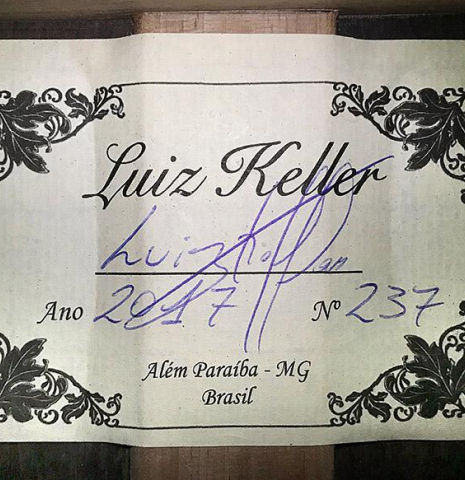 2017 Luiz Keller "8-String" SP/CSAR