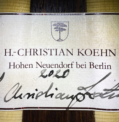 2020 Christian Koehn SP/IN