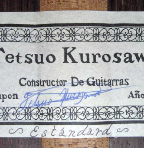2012 Tetsuo Kurosawa "Standard" SP/IN