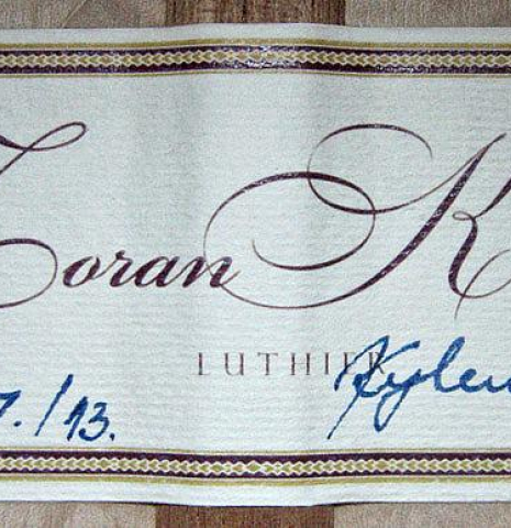2013 Zoran Kuvac SP/MP