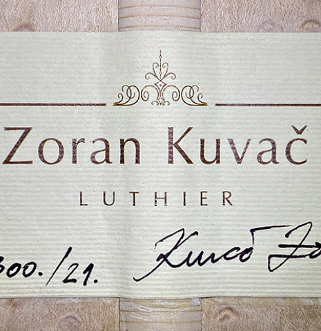 2021 Zoran Kuvac SP/MP