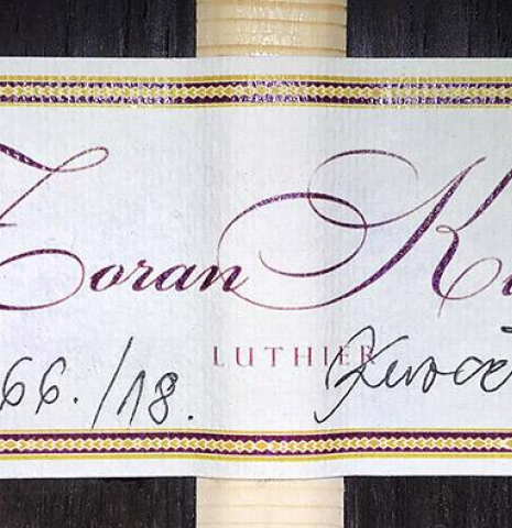 2018 Zoran Kuvac CD/CSAR
