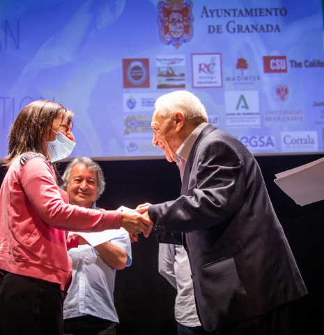 Paula Lazzarini, the 2021 Antonio Marin Guitar Making Competition Winner in Granada, Spain