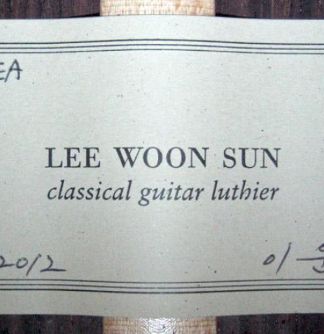 2012 Woon Sun Lee CD/IN
