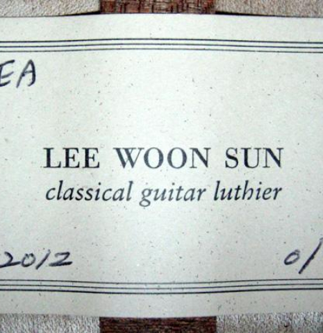 2012 Woon Sun Lee CD/MP