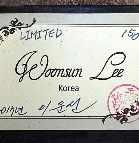 2017 Woonsun Lee "Limited" CD/CSAR