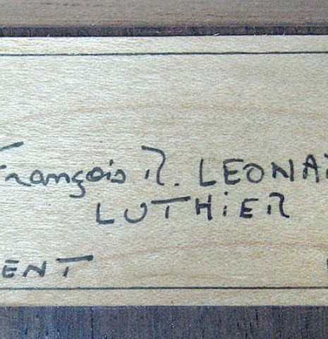 2015 Francois Leonard CD/IN