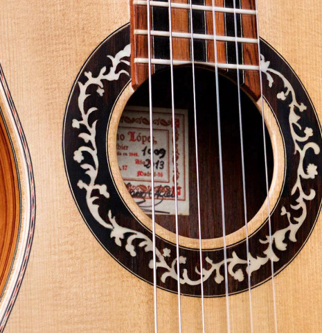 2013 Marcelino Lopez "Romantic Guitar" SP/PR