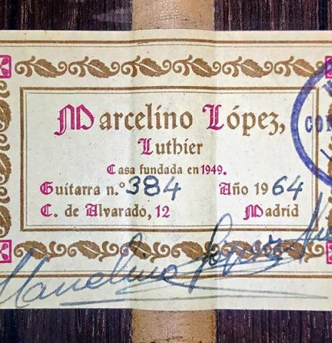 1964 Marcelino Lopez SP/CSAR