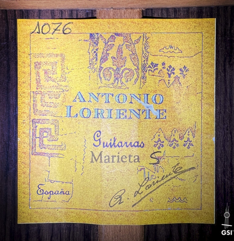 Loriente "Marieta" w/electronics SP/IN