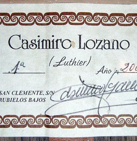 2006 Casimiro Lozano CD/IN