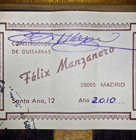 2010 Felix Manzanero SP/IN