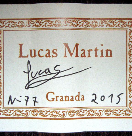 2015 Lucas Martin CD/IN