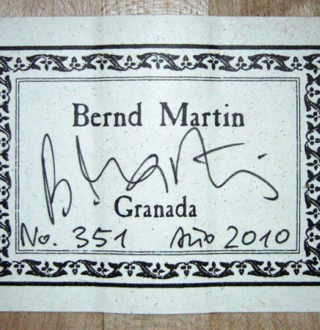 2010 Bernd Martin SP/MP