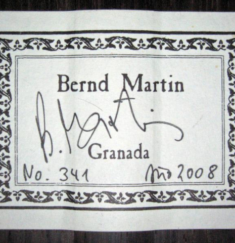 2008 Bernd Martin "Exposition" SP/CSAR