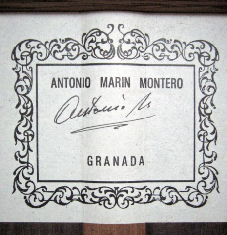 1995 Antonio Marin Montero SP/CSAR