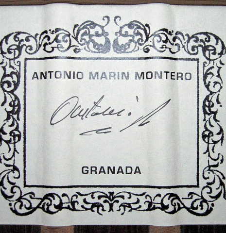 2012 Antonio Marin Montero SP/CSAR