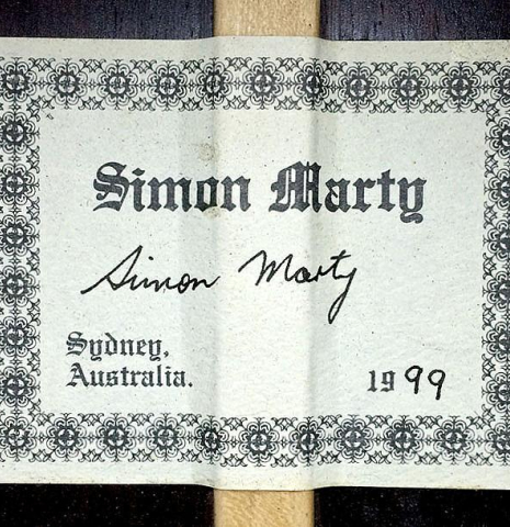 1999 Simon Marty SP/CSAR
