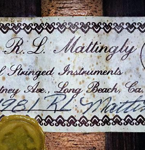 1981 Robert Mattingly SP/CSAR
