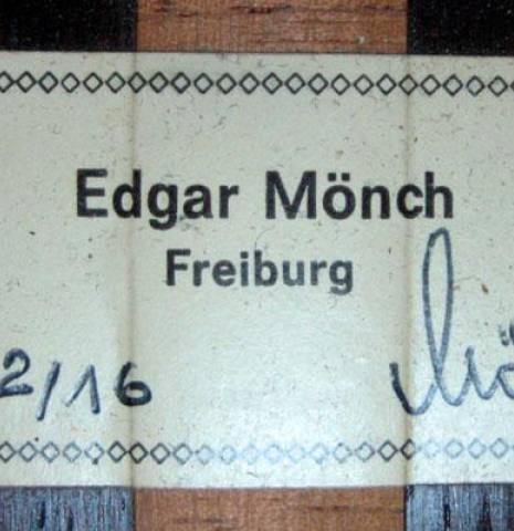1972 Edgar Monch CD/CSAR