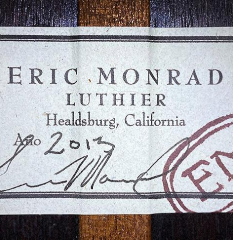 2013 Eric Monrad "Double Top" SP/CD/IN