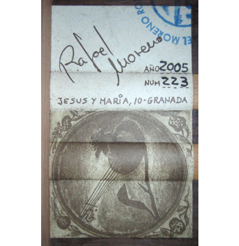 2005 Rafael Moreno Rodriguez CD/CSAR