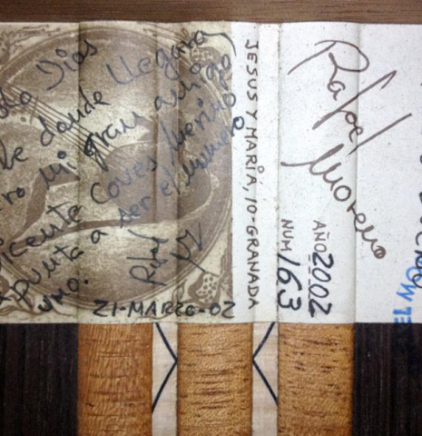 2002 Rafael Moreno Rodriguez "Sueno" CD/CSAR