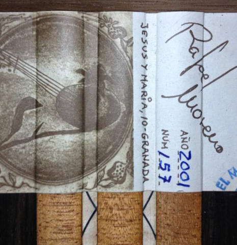 2001 Rafael Moreno Rodriguez "Sueno" SP/CSAR (ex Pepe Romero)