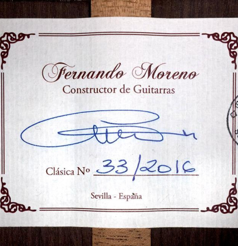 2016 Fernando Moreno CD/IN