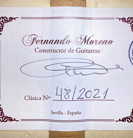 2021 Fernando Moreno SP/MP