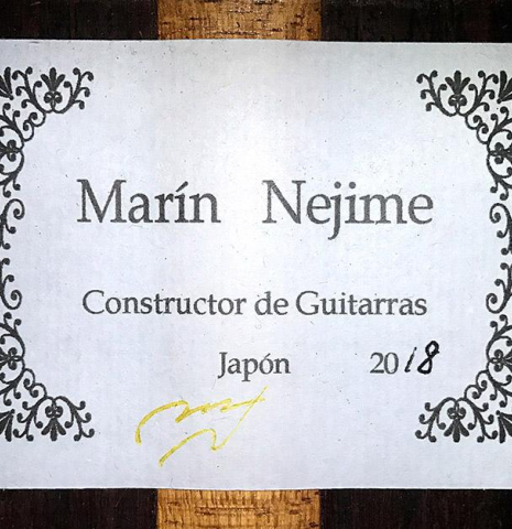 2018 Marin Nejime "Friederich" SP/IN