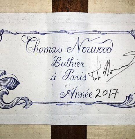 2017 Thomas Norwood "Torres" SP/MP