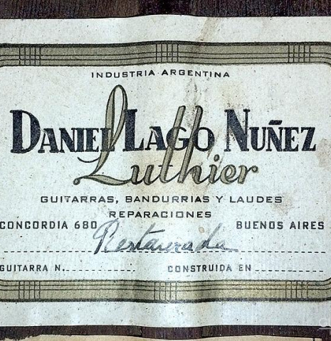 c. 1890 Francisco Nunez SP/WN