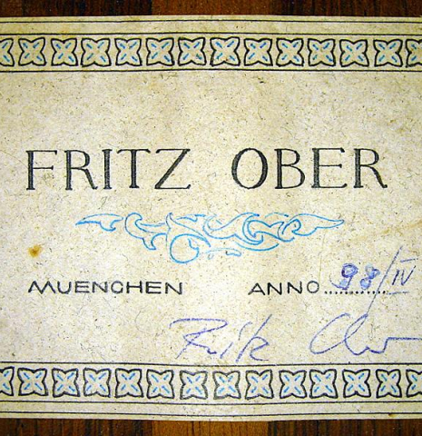 1998 Fritz Ober SP/CSAR