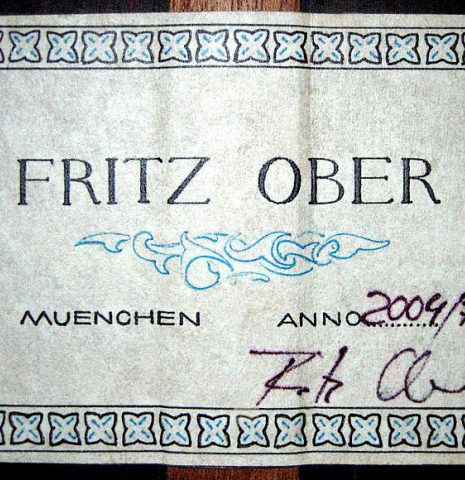 2004 Fritz Ober CD/CSAR