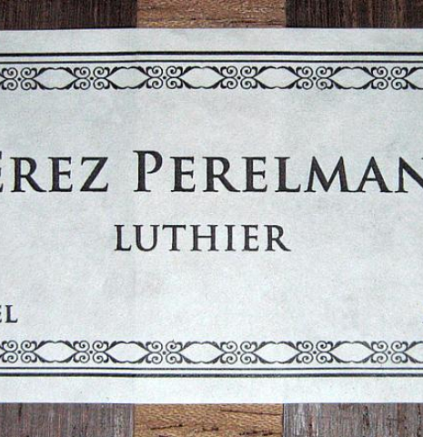 2012 Erez Perelman CD/AR