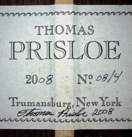 2008 Thomas Prisloe SP/IN