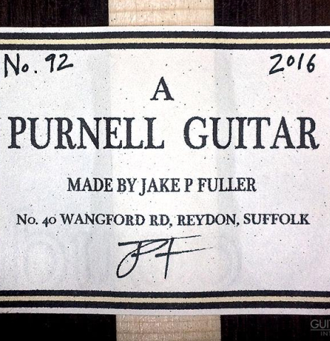 2016 Jake Fuller "Purnell" SP/CSAR