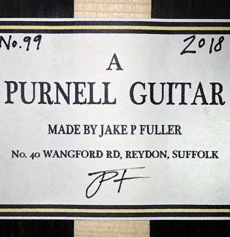 2018 Jake Fuller "Purnell" SP/CSAR