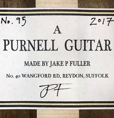 2017 Jake Fuller "Purnell" SP/WN